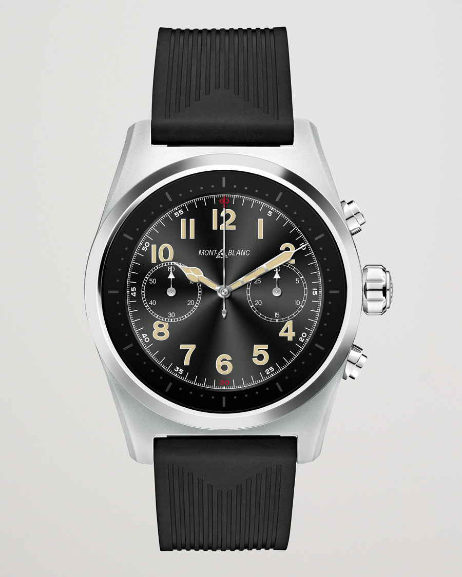 Homme | Montblanc Summit Lite Smartwatch Grey/Black Rubber Strap | Montblanc | Summit Lite Smartwatch Grey/Black Rubber Strap