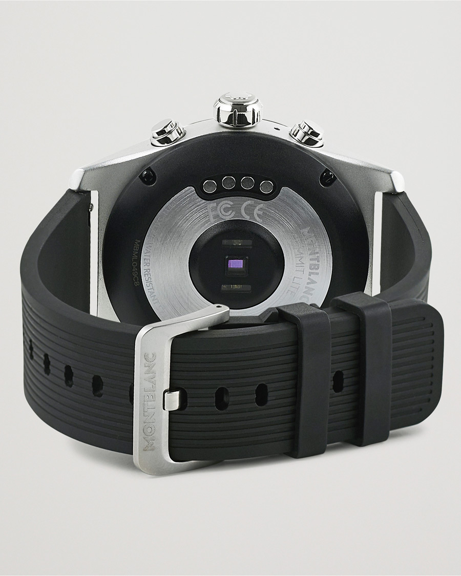 Homme | Montblanc Summit Lite Smartwatch Grey/Black Rubber Strap | Montblanc | Summit Lite Smartwatch Grey/Black Rubber Strap