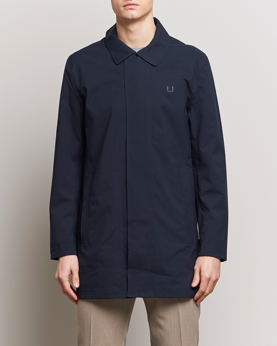 Homme | Manteaux Et Vestes | UBR | Sky Fall Waterproof Coat Navy