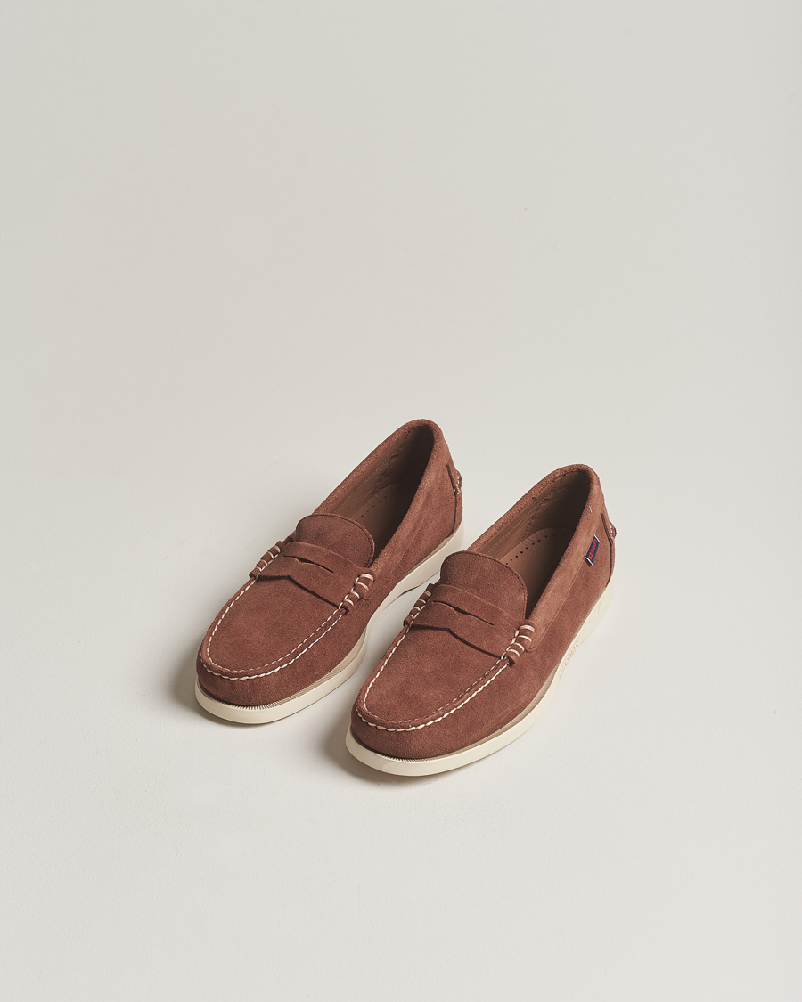 Homme | Sebago Dan Suede Loafer Dark Brown | Sebago | Dan Suede Loafer Dark Brown