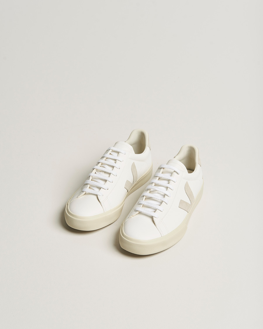Homme |  | Veja | Campo Sneaker White Natural Suede