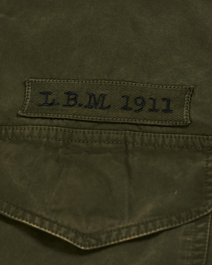 Homme | Manteaux Et Vestes | L.B.M. 1911 | Cotton Gabardine Field Jacket Olive