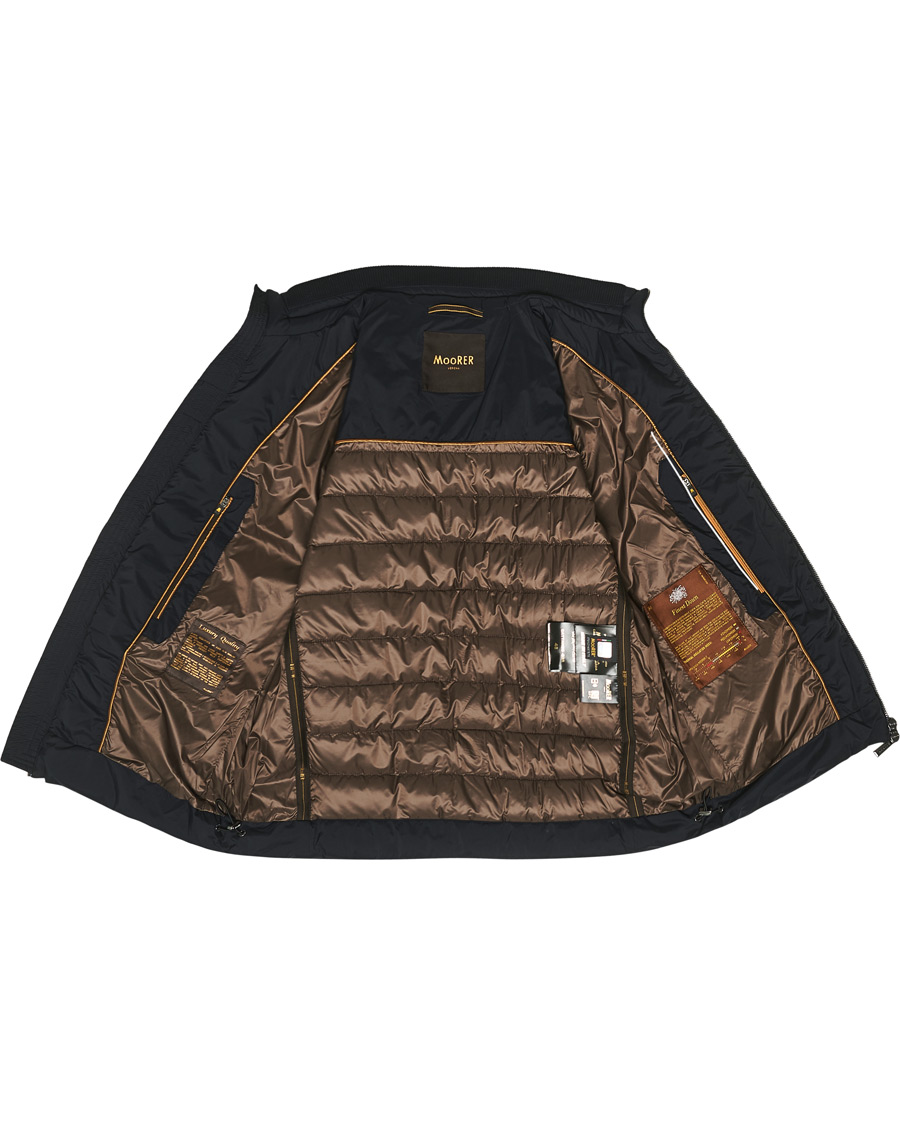 Homme | Manteaux Et Vestes | MooRER | Hybrid Padded Jacket Dark Blue