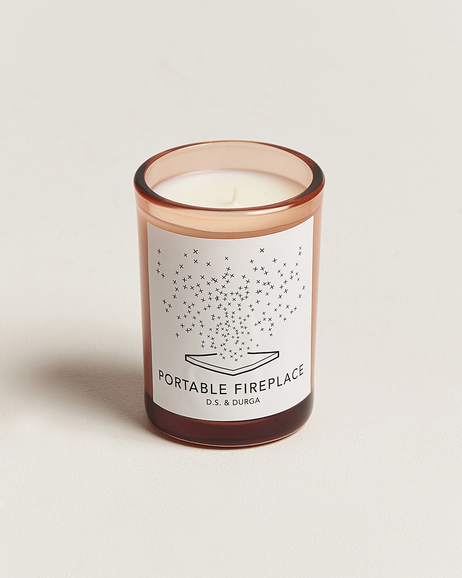 Homme | Style De Vie | D.S. & Durga | Portable Fireplace Scented Candle 200g
