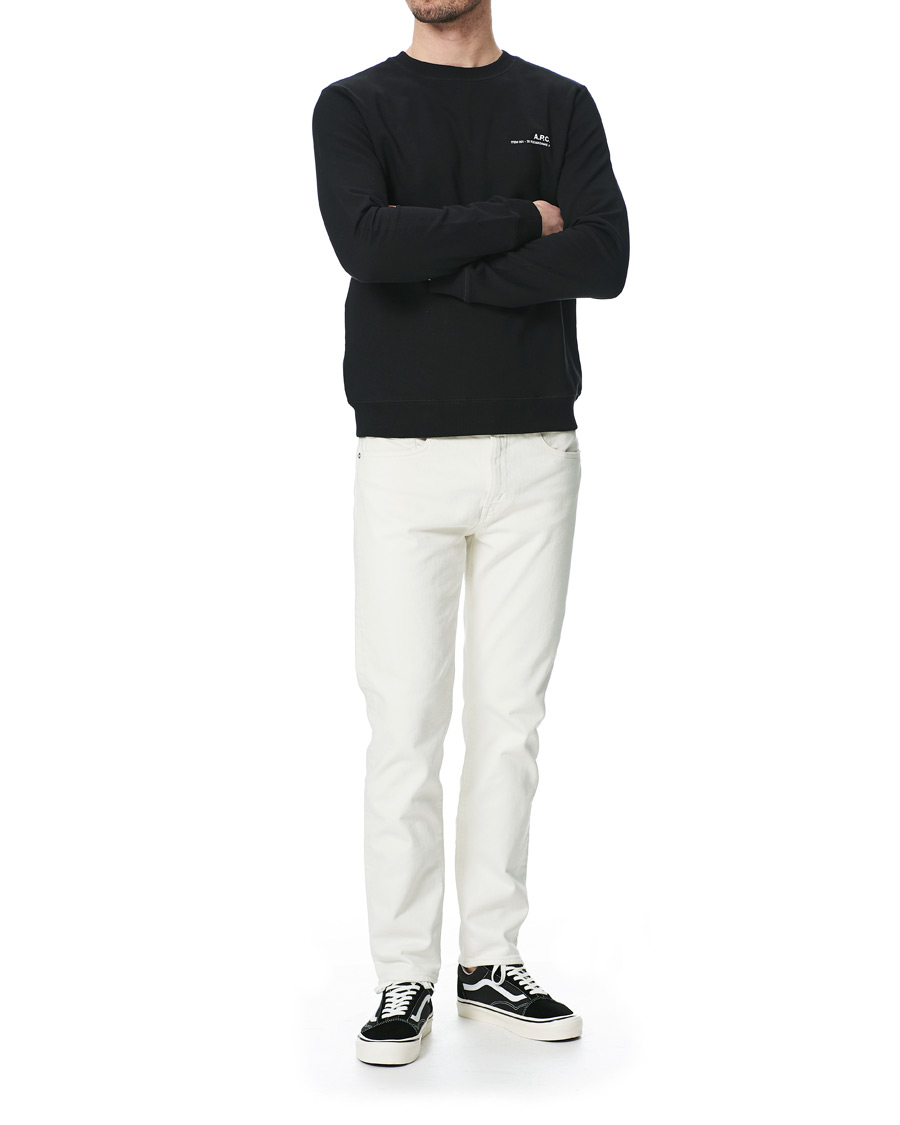 Homme | Pulls Et Tricots | A.P.C. | Item Crew Neck Sweatshirt Black