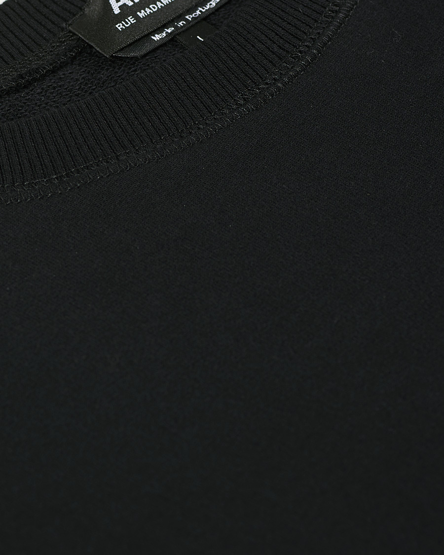 Homme | Pulls Et Tricots | A.P.C. | Item Crew Neck Sweatshirt Black