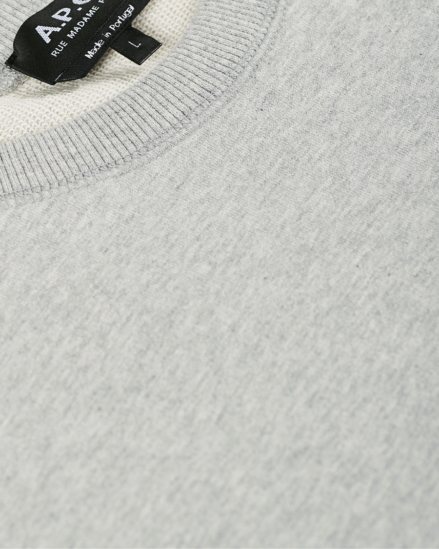 Homme | Pulls Et Tricots | A.P.C. | Item Crew Neck Sweatshirt Heather Grey