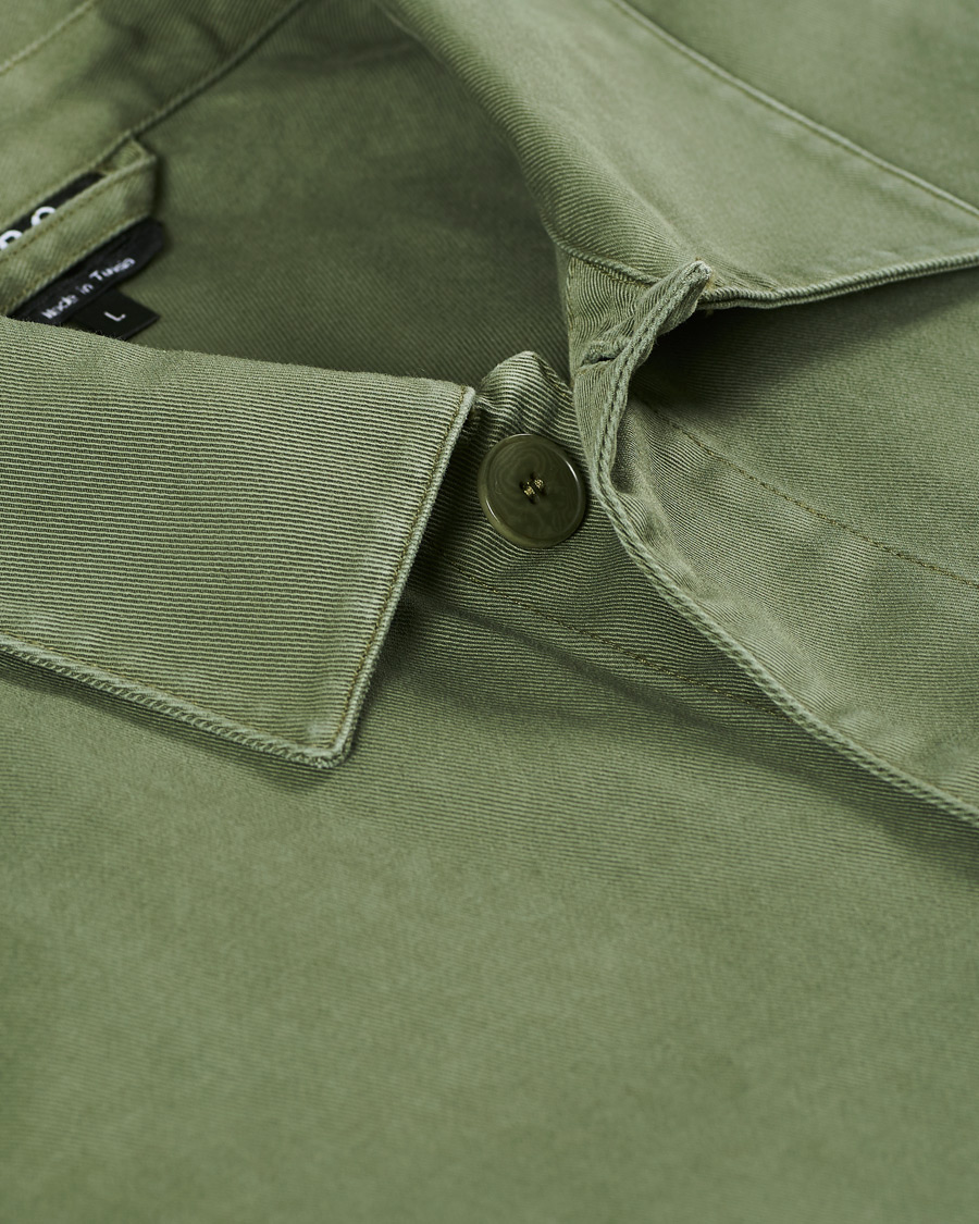 Homme | Chemises | A.P.C. | Kerlouan Shirt Jacket Olive