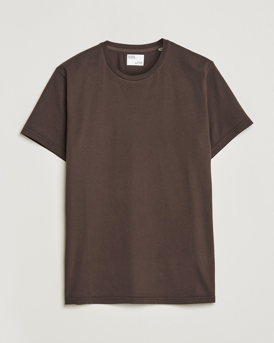 Homme | T-shirts | Colorful Standard | Classic Organic T-Shirt Coffee Brown