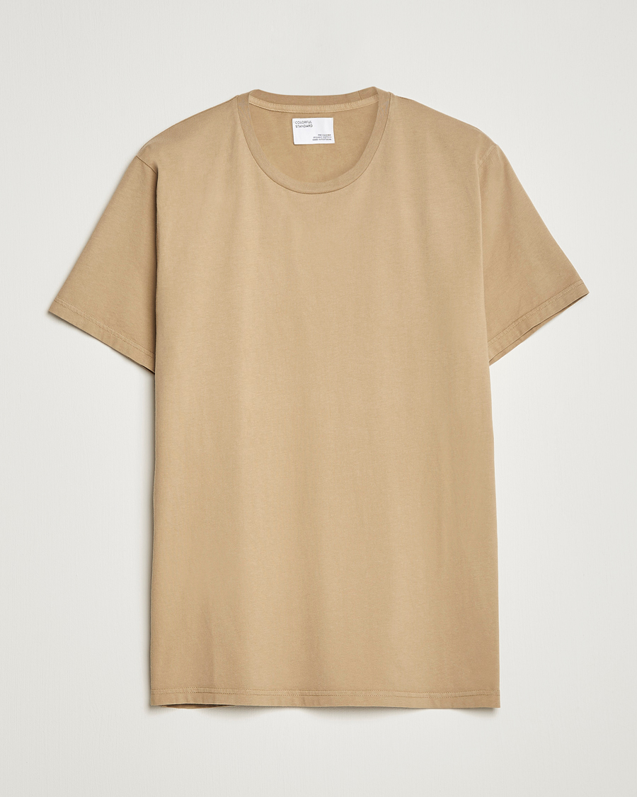 Homme | T-shirts | Colorful Standard | Classic Organic T-Shirt Desert Khaki
