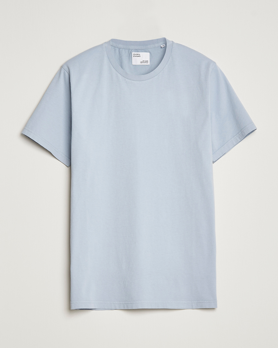 Homme | T-shirts | Colorful Standard | Classic Organic T-Shirt Powder Blue