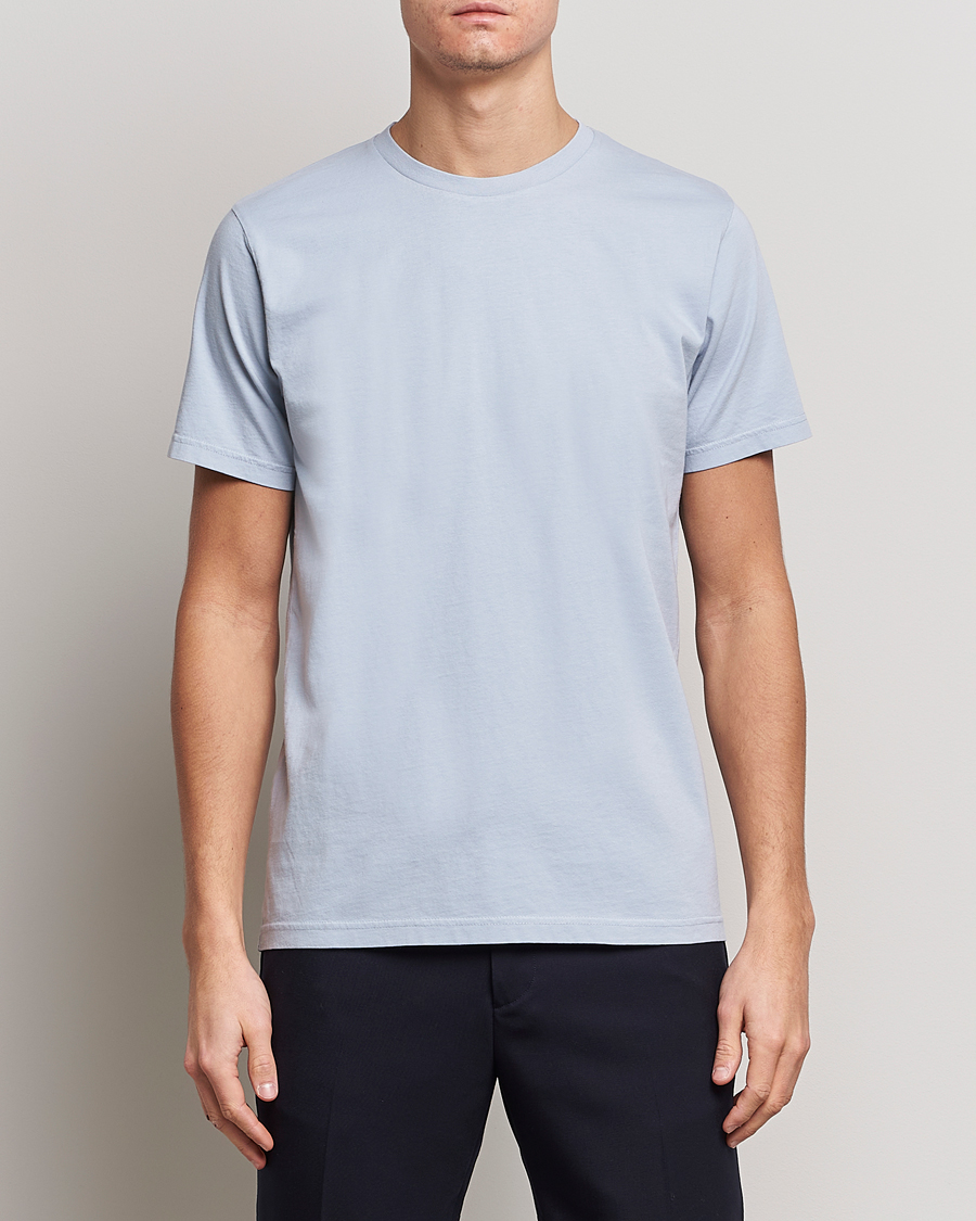 Homme | T-shirts | Colorful Standard | Classic Organic T-Shirt Powder Blue