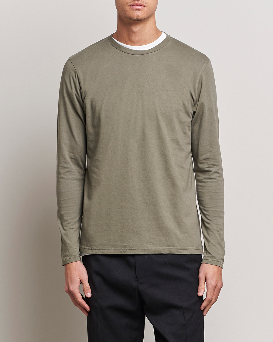 Homme | T-shirts | Colorful Standard | Classic Organic Long Sleeve T-shirt Dusty Olive