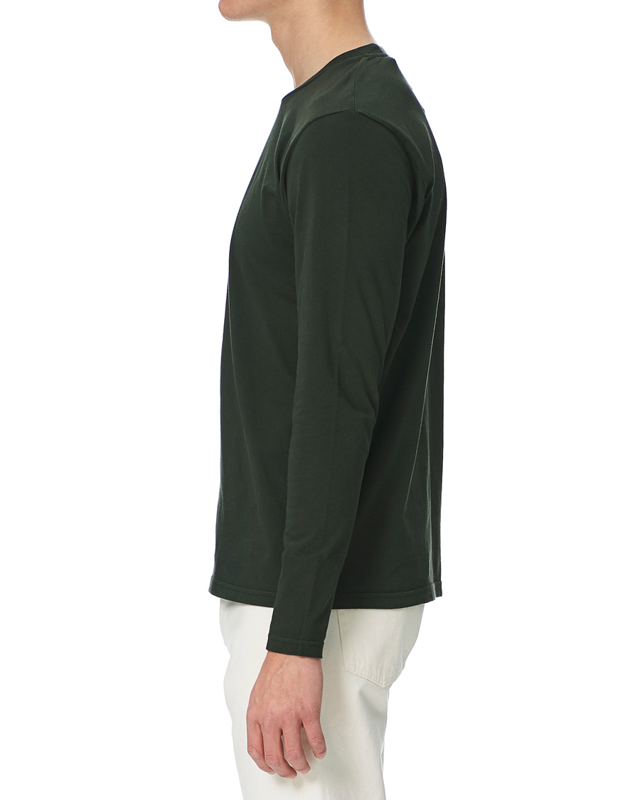Homme | T-shirts | Colorful Standard | Classic Organic Long Sleeve T-shirt Hunter Green