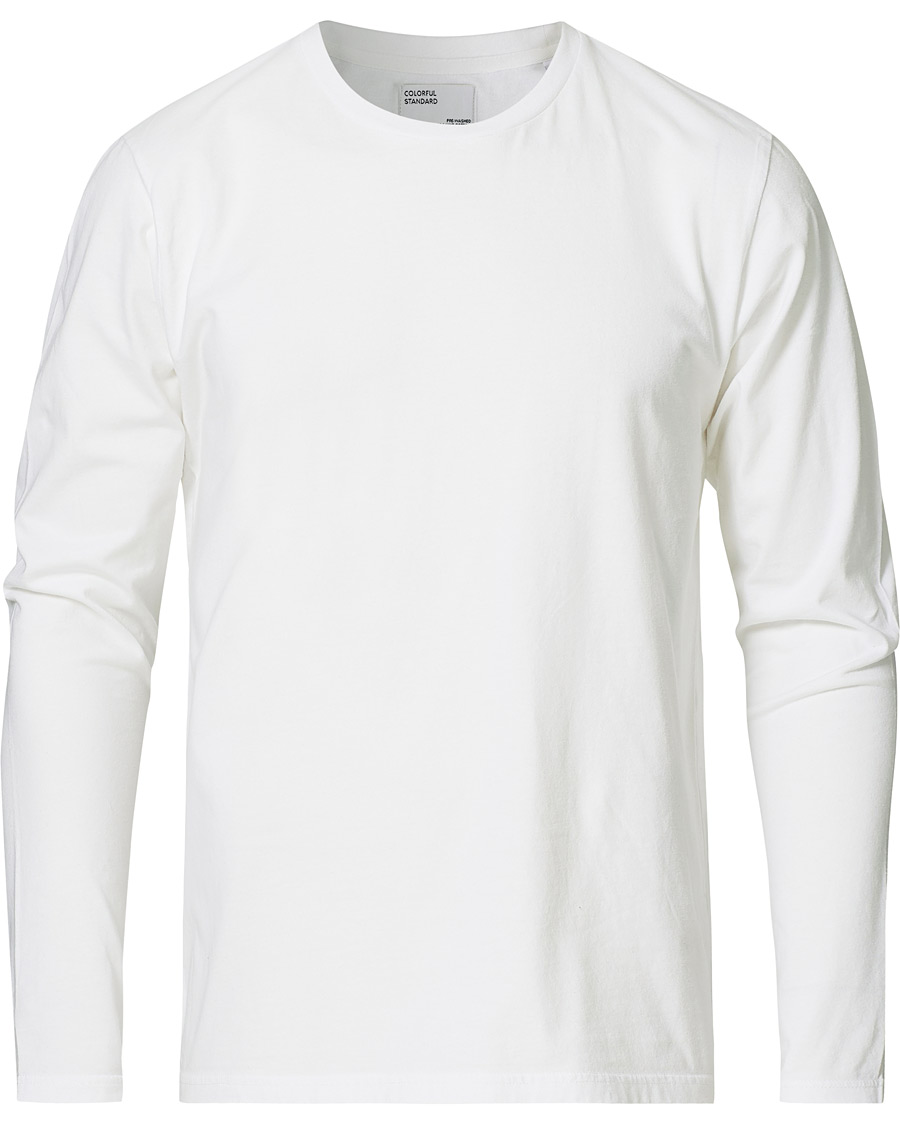 Homme | T-shirts | Colorful Standard | Classic Organic Long Sleeve T-shirt Optical White