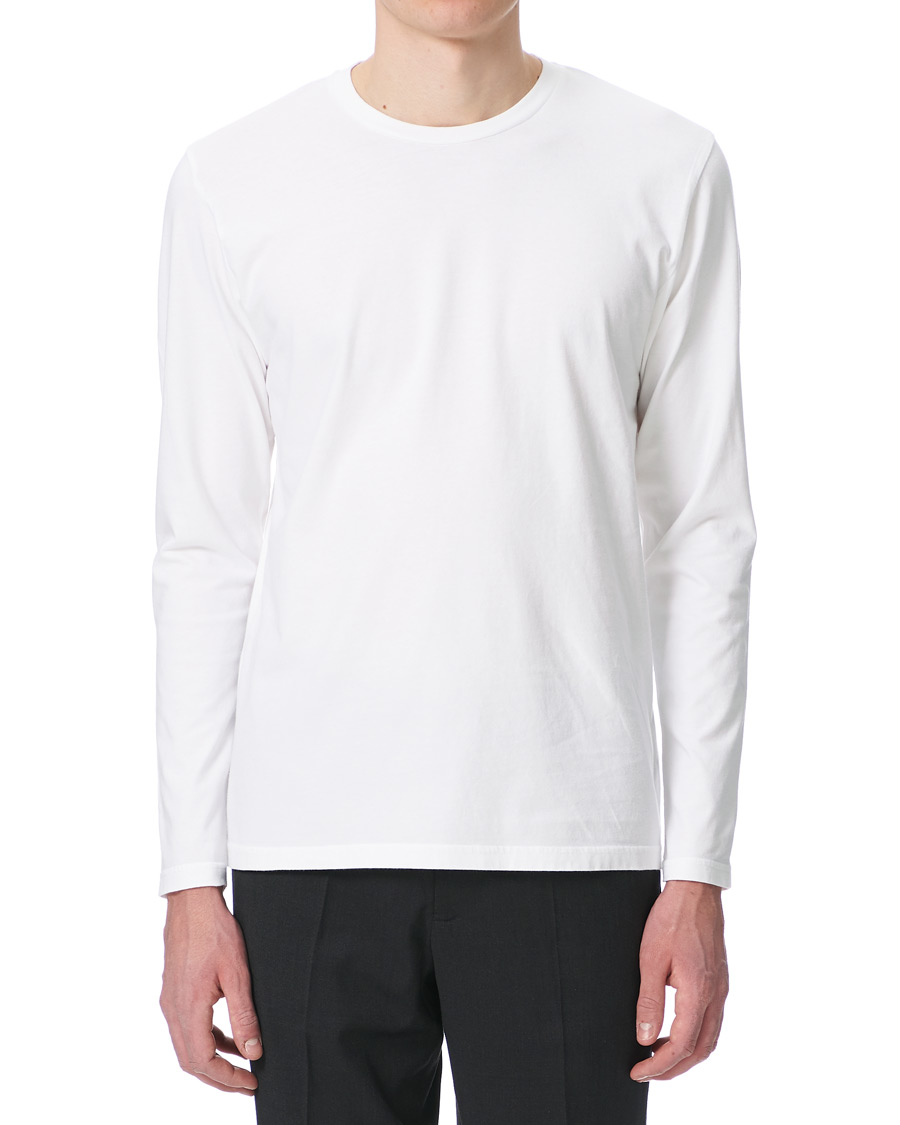 Homme | T-shirts | Colorful Standard | Classic Organic Long Sleeve T-shirt Optical White