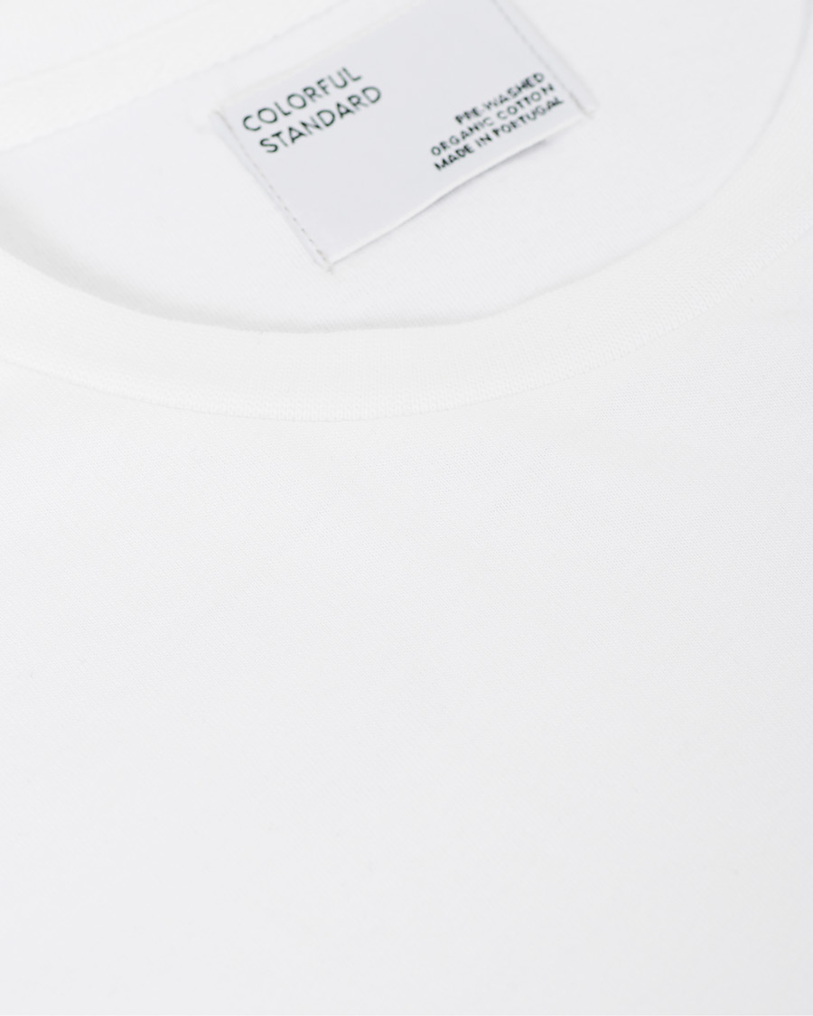 Homme | T-shirts | Colorful Standard | Classic Organic Long Sleeve T-shirt Optical White