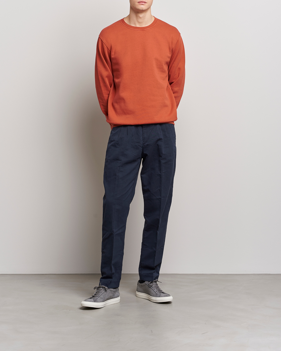 Homme | Pulls Et Tricots | Colorful Standard | Classic Organic Crew Neck Sweat Dark Amber