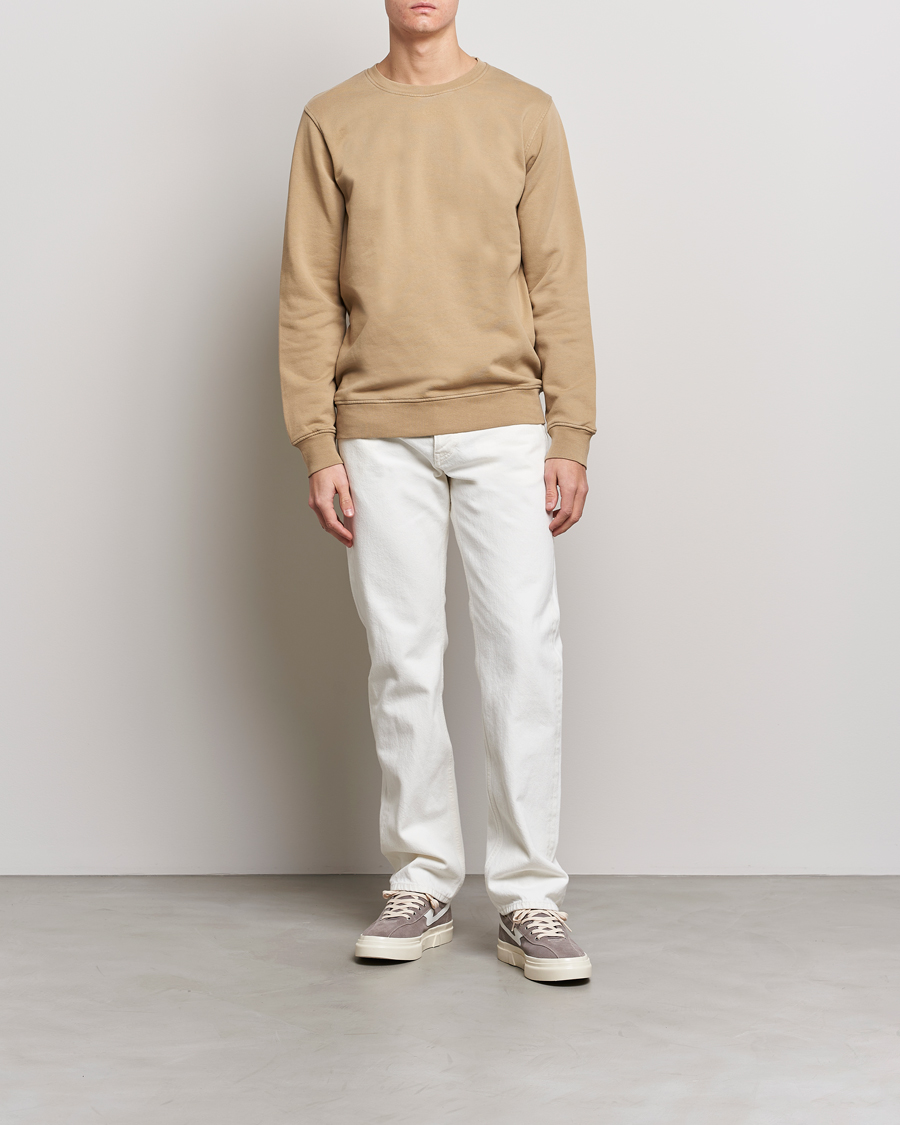 Homme | Pulls Et Tricots | Colorful Standard | Classic Organic Crew Neck Sweat Desert Khaki