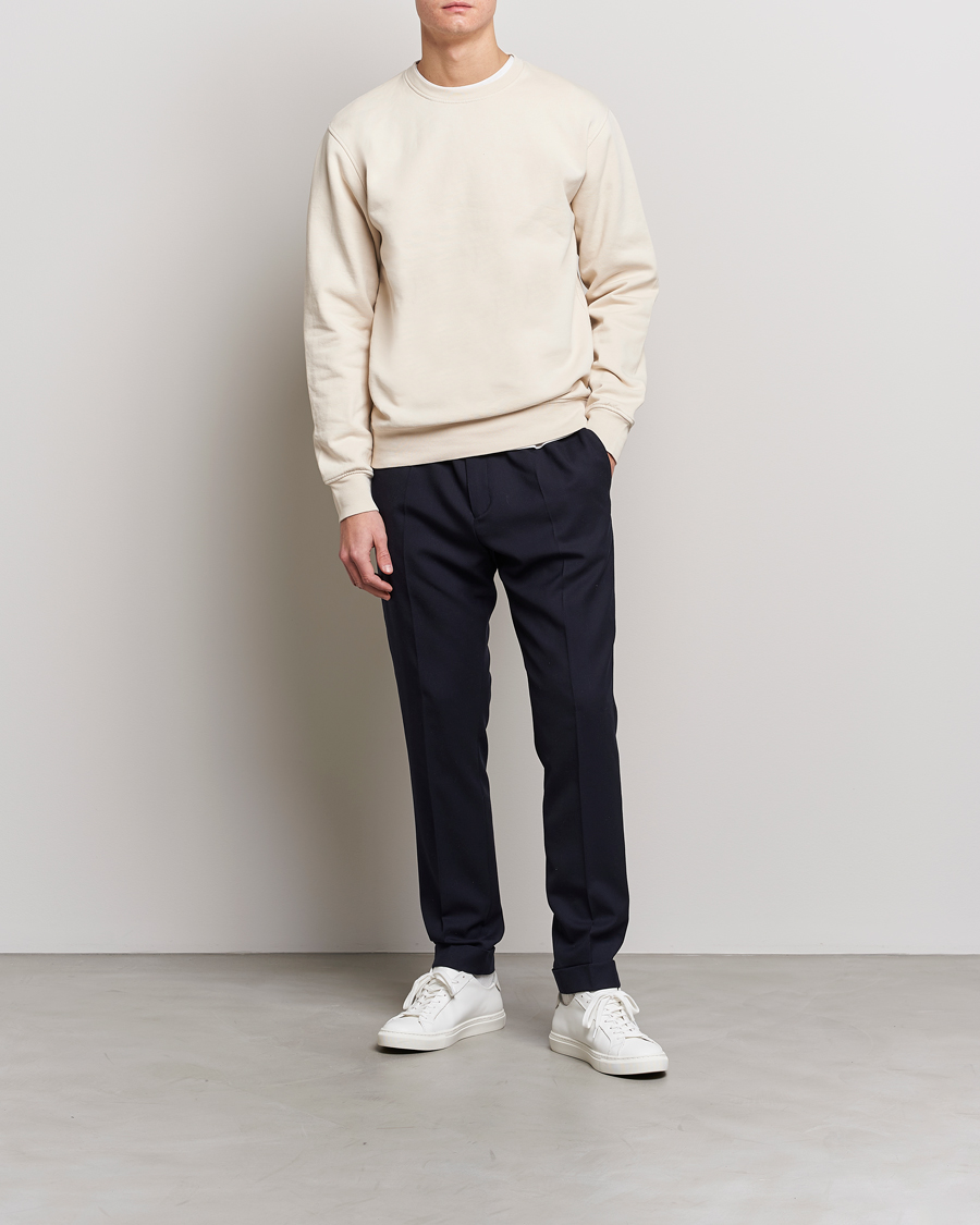 Homme | Pulls Et Tricots | Colorful Standard | Classic Organic Crew Neck Sweat Ivory White
