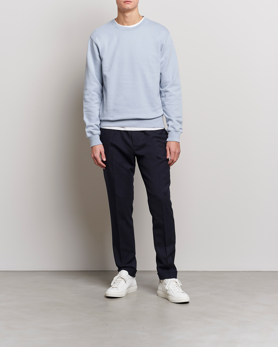 Homme | Pulls Et Tricots | Colorful Standard | Classic Organic Crew Neck Sweat Powder Blue