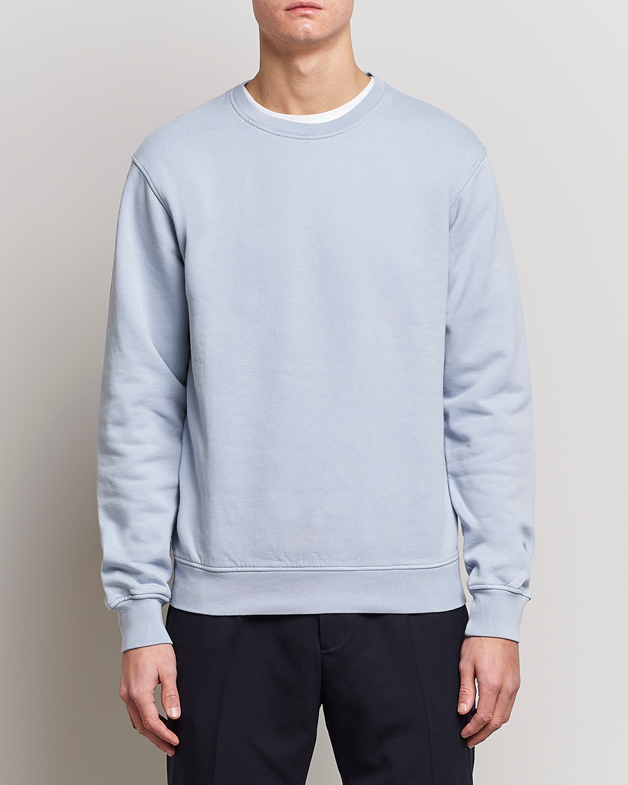 Homme | Colorful Standard | Colorful Standard | Classic Organic Crew Neck Sweat Powder Blue