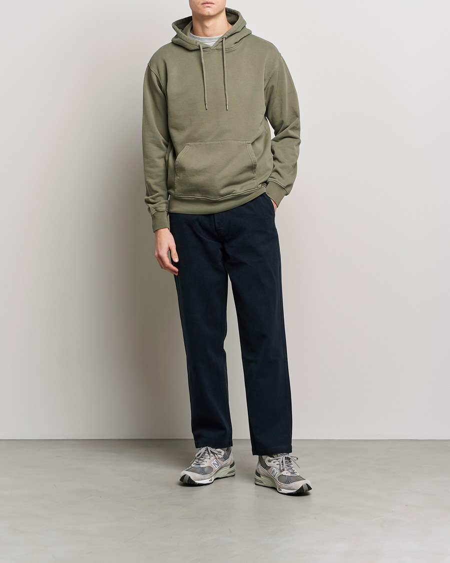Homme | Pulls Et Tricots | Colorful Standard | Classic Organic Hood Dusty Olive