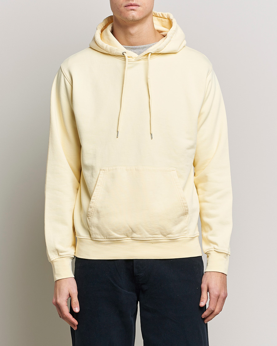 Homme | Sweat-Shirts À Capuche | Colorful Standard | Classic Organic Hood Soft Yellow