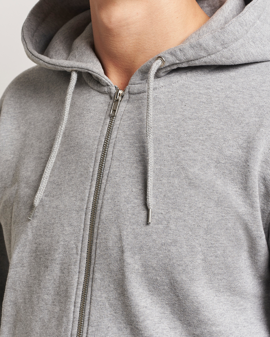 Homme | Pulls Et Tricots | Colorful Standard | Classic Organic Full Zip Hood Heather Grey