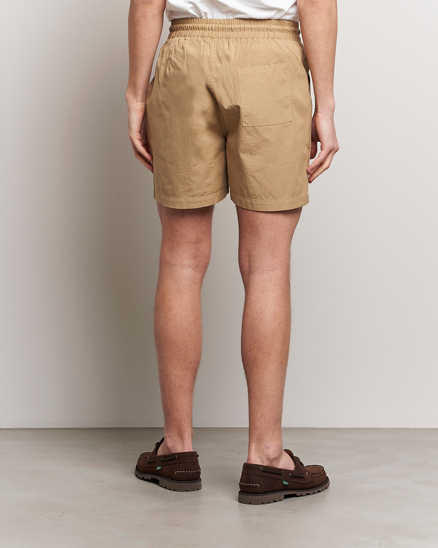 Homme | Shorts | Colorful Standard | Classic Organic Twill Drawstring Shorts Desert Khaki