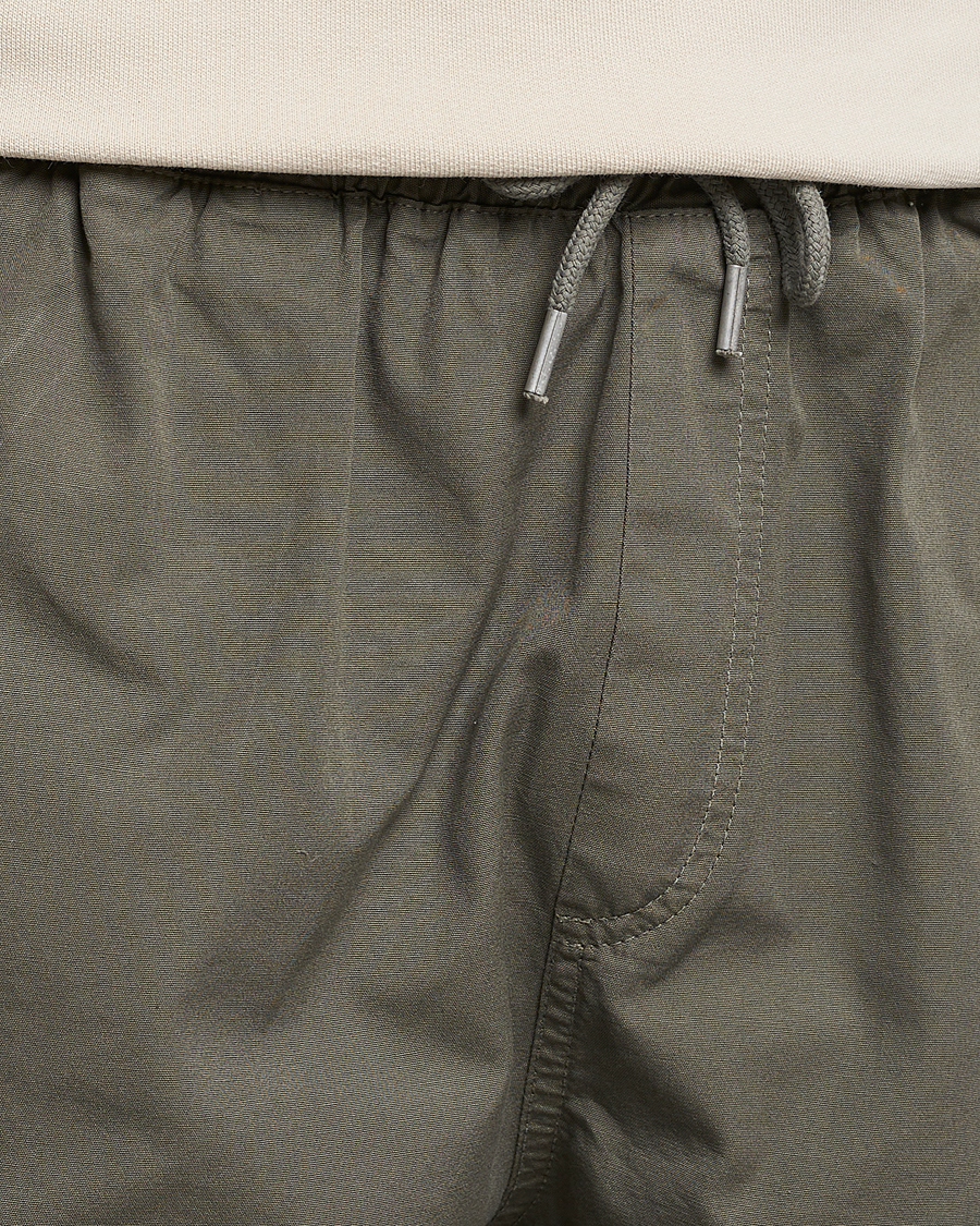 Homme | Shorts | Colorful Standard | Classic Organic Twill Drawstring Shorts Dusty Olive