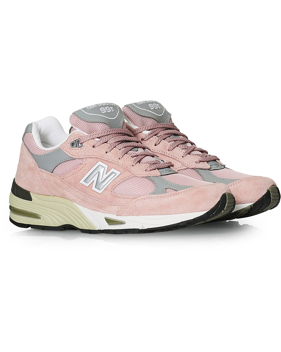 Homme | New Balance Made In England 991 Sneaker Pink/Grey | New Balance | Made In England 991 Sneaker Pink/Grey