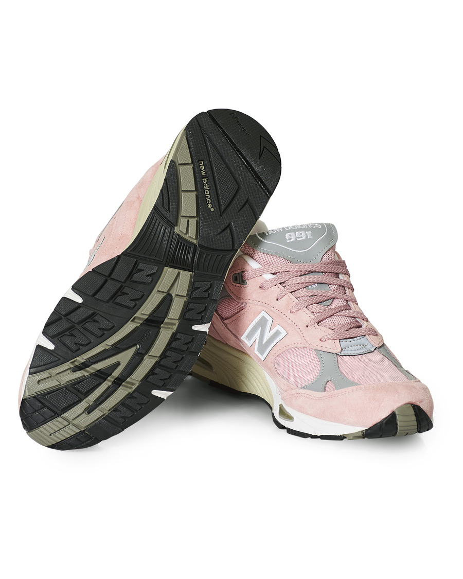 Homme | New Balance Made In England 991 Sneaker Pink/Grey | New Balance | Made In England 991 Sneaker Pink/Grey