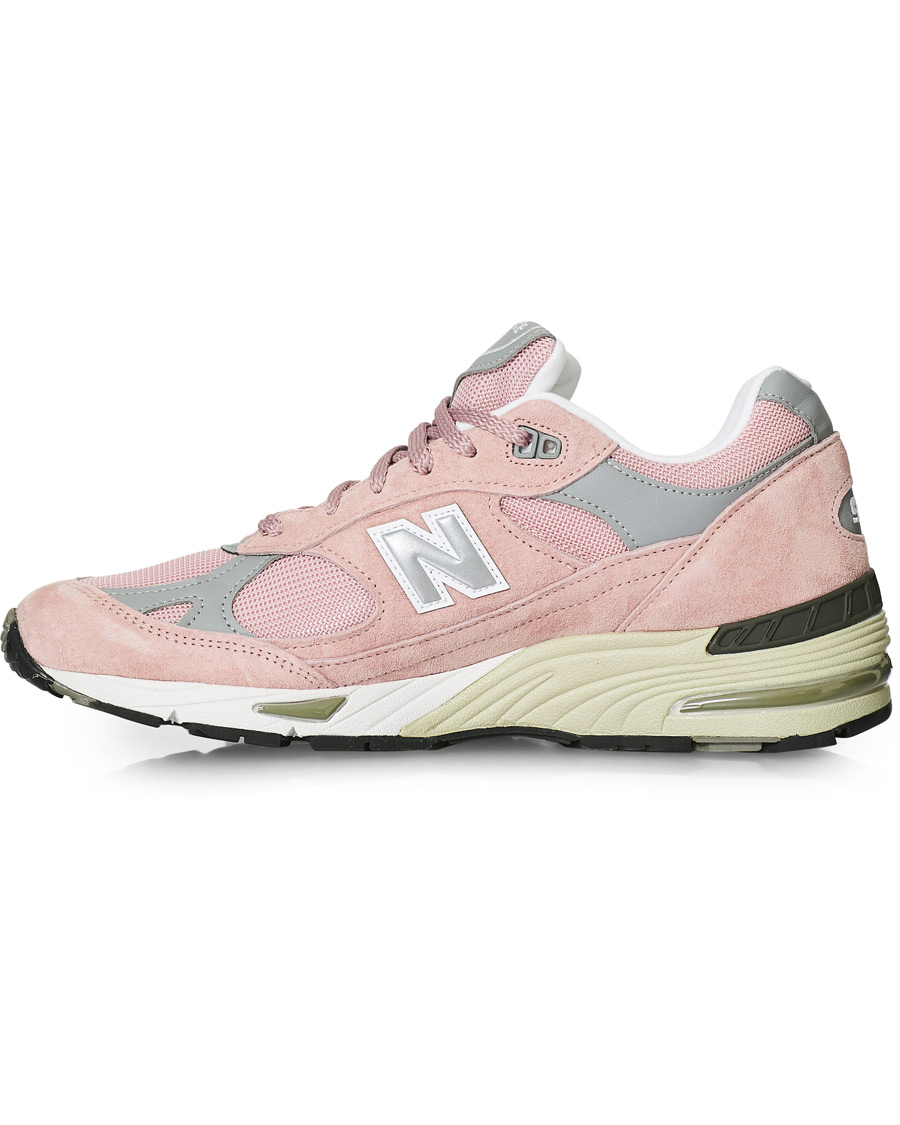 Homme | New Balance Made In England 991 Sneaker Pink/Grey | New Balance | Made In England 991 Sneaker Pink/Grey