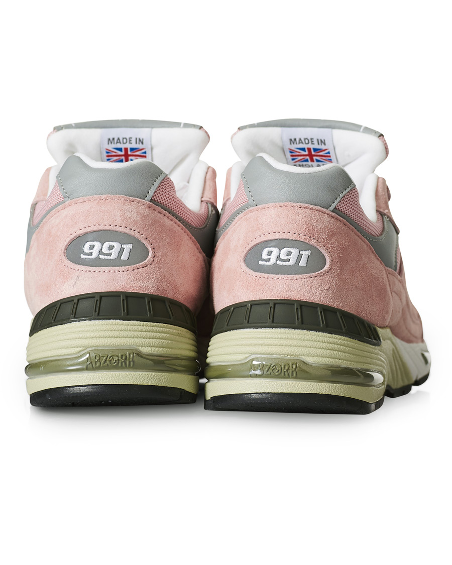 Homme | New Balance Made In England 991 Sneaker Pink/Grey | New Balance | Made In England 991 Sneaker Pink/Grey