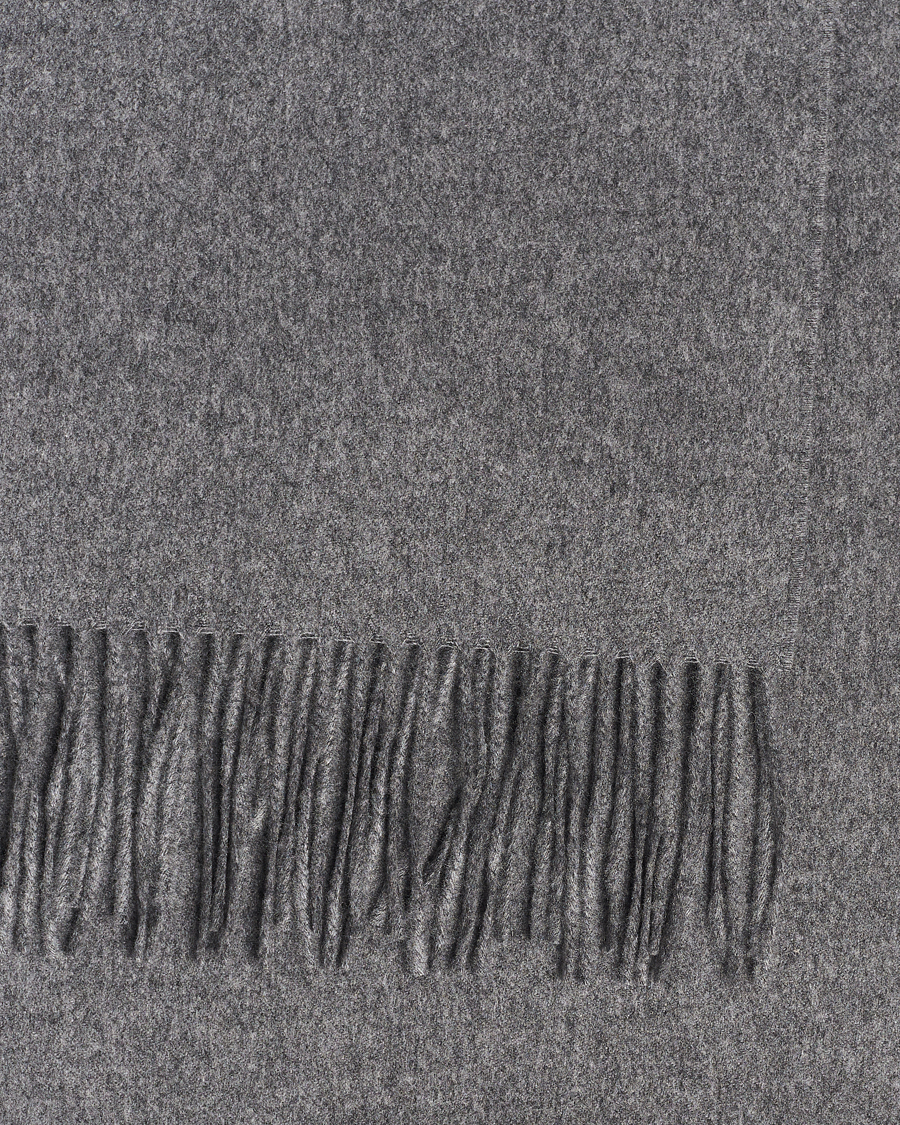Homme | Écharpes | Piacenza Cashmere | Cashmere Scarf Grey Melange