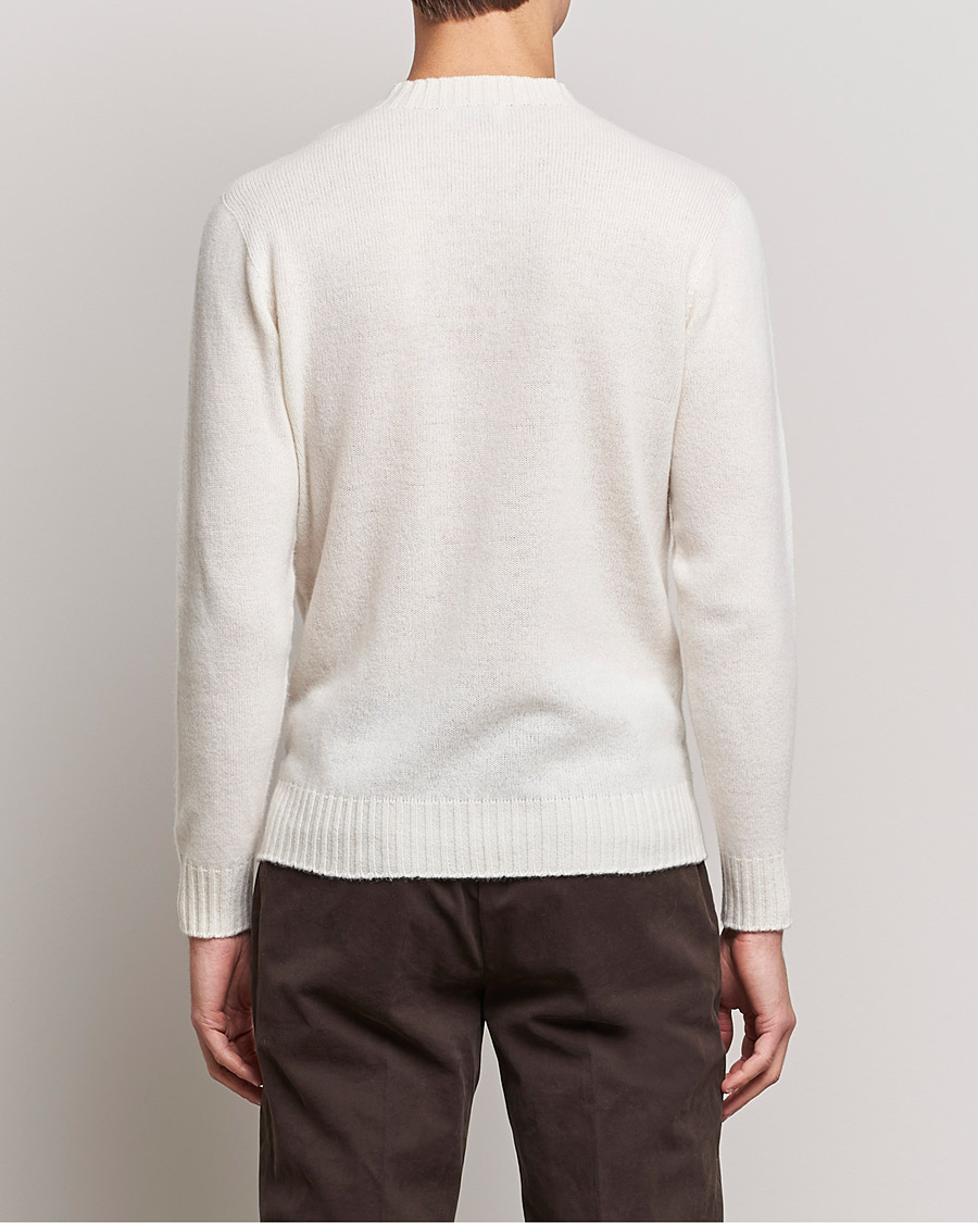 Homme | Pulls Et Tricots | Altea | Wool/Cashmere Crew Neck Sweater Latte