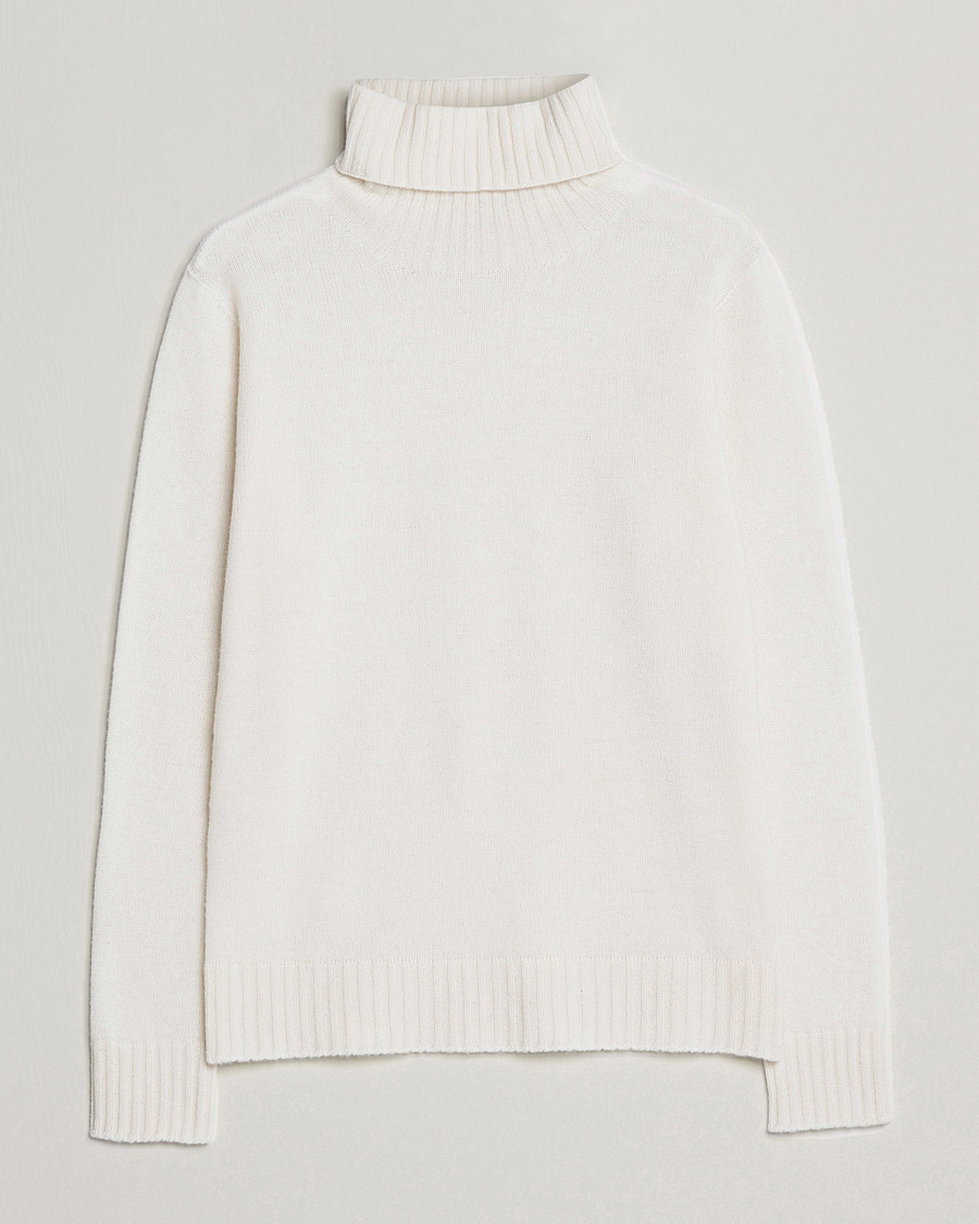 Homme | Pulls Et Tricots | Altea | Wool/Cashmere Turtleneck Sweater Latte