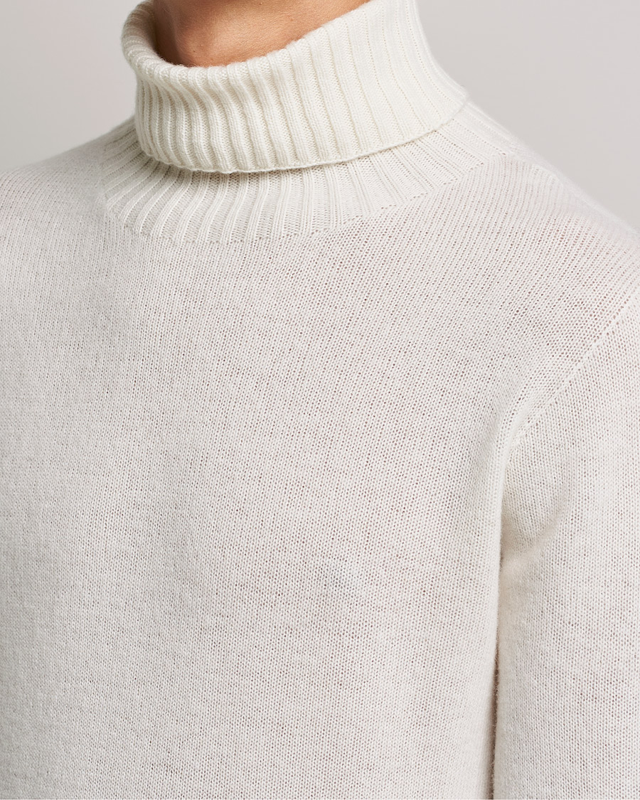 Homme | Pulls Et Tricots | Altea | Wool/Cashmere Turtleneck Sweater Latte