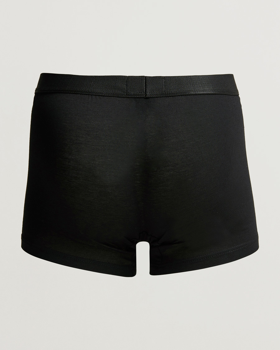Homme | Sous-Vêtements Et Chaussettes | Zegna | Cotton Stretch Boxer Bi-Pack Black