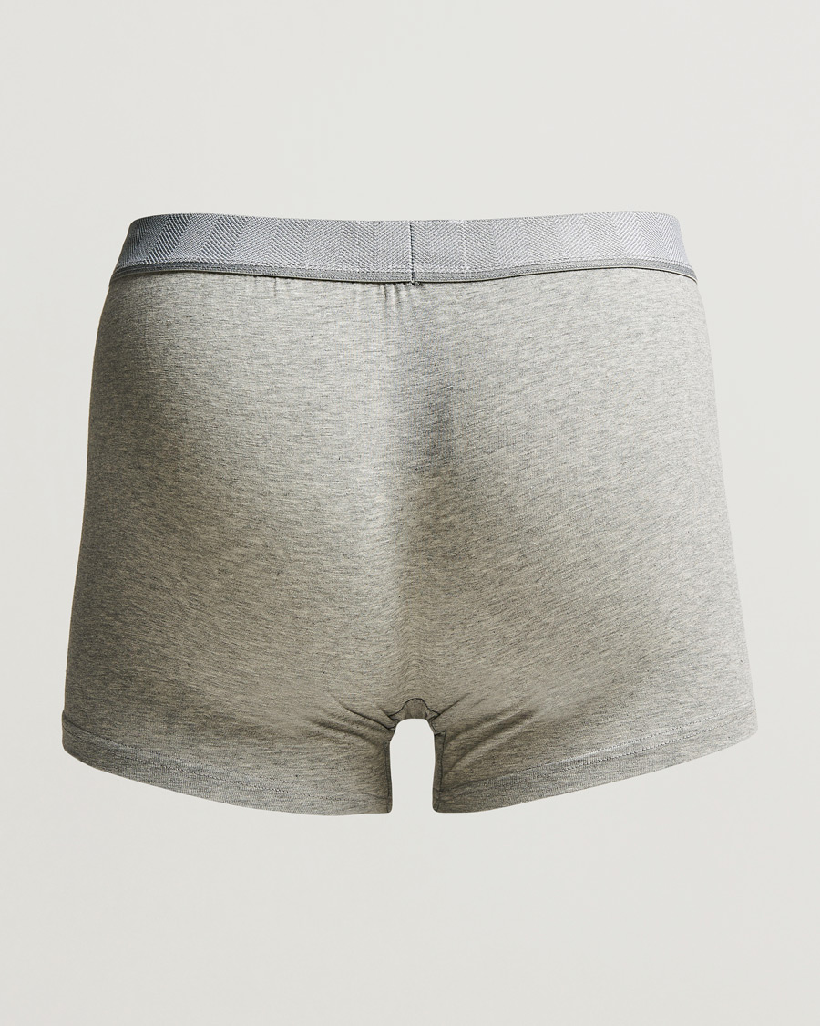 Homme | Sous-Vêtements Et Chaussettes | Zegna | Cotton Stretch Boxer Bi-Pack Grey Heather