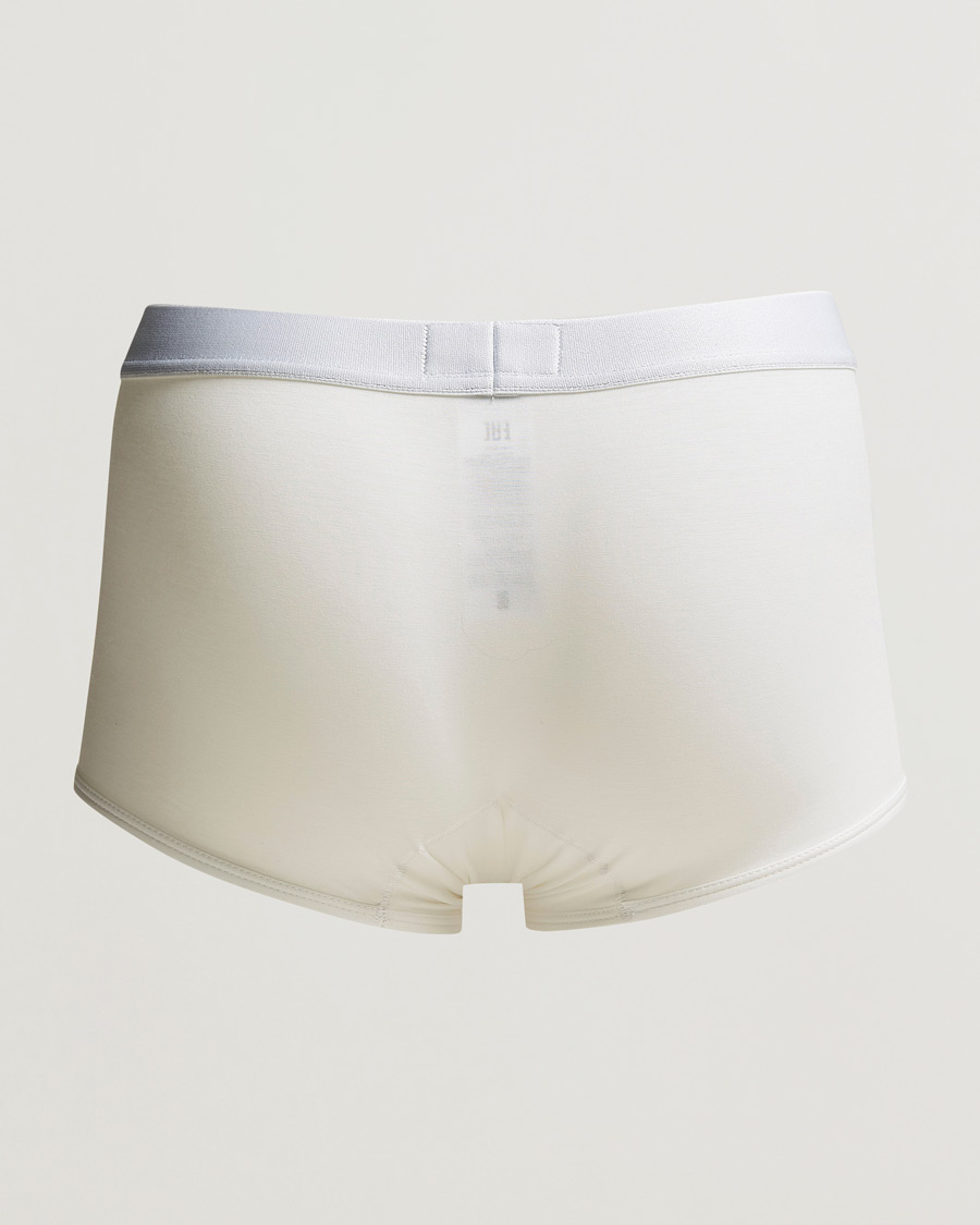 Homme | Sous-Vêtements Et Chaussettes | Zegna | Cotton Stretch Trunk Boxers White