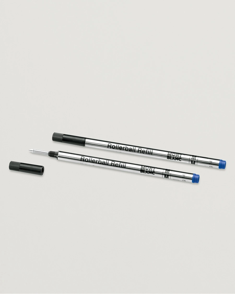 Homme |  | Montblanc | 2 Rollerball Refills Royal Blue