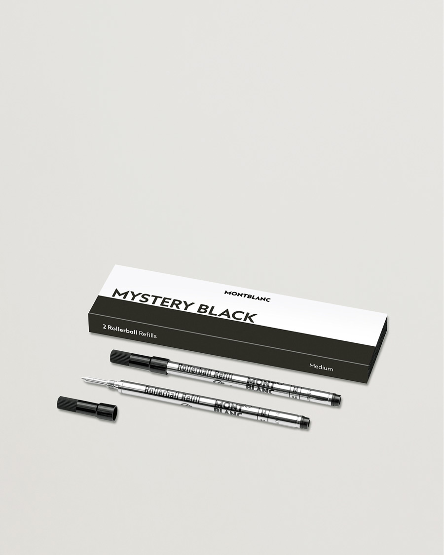Homme | Stylos | Montblanc | 2 Rollerball Refills Mystery Black