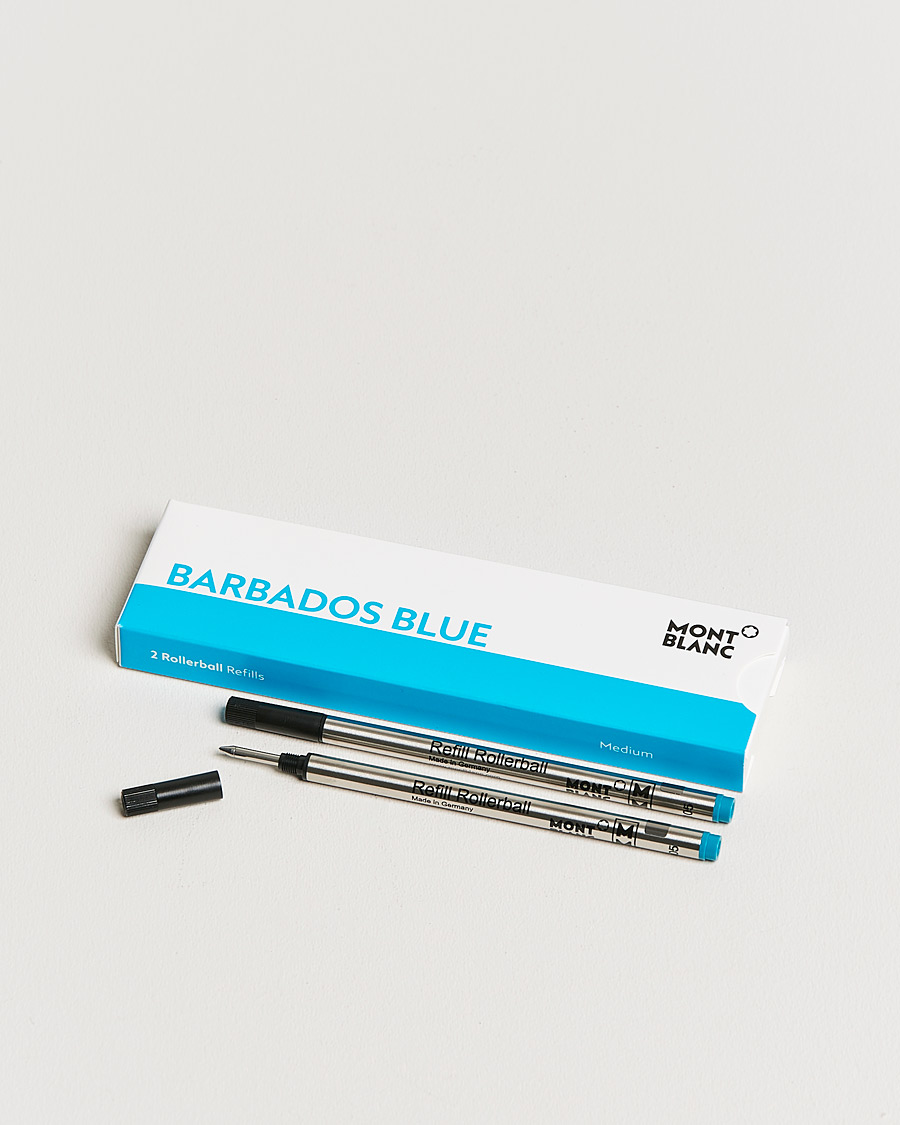 Homme | Stylos | Montblanc | 2 Rollerball Refills Barbados Blue