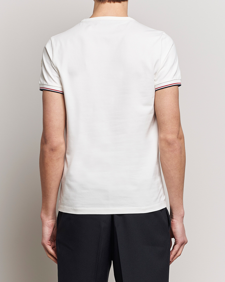 Homme | T-shirts | Moncler | Shoulder Logo T-Shirt Off White