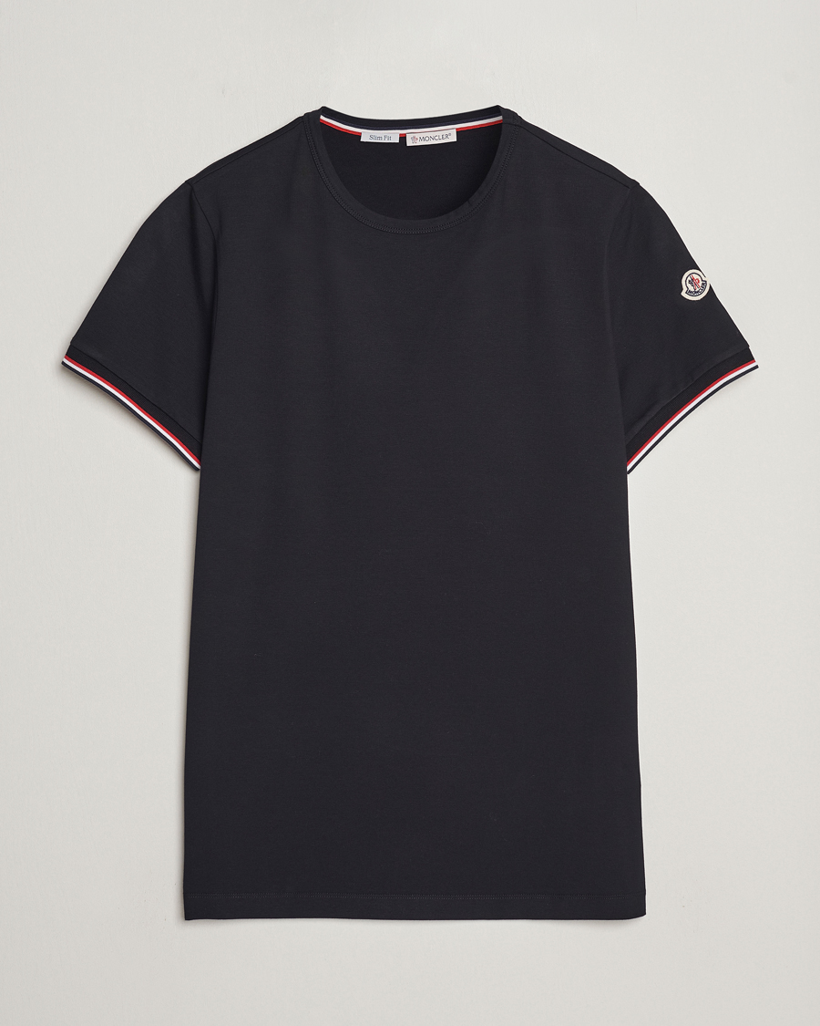 Homme | T-shirts | Moncler | Shoulder Logo T-Shirt Black