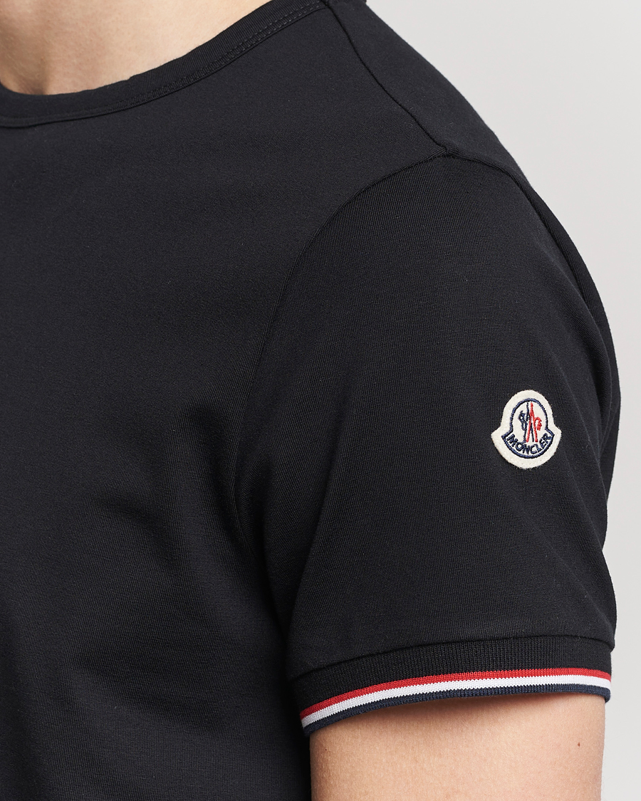 Homme | T-shirts | Moncler | Shoulder Logo T-Shirt Black