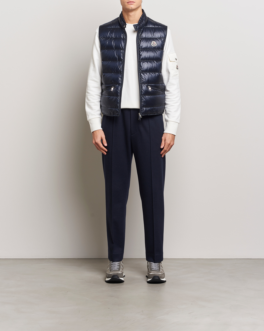 Homme | Gilets | Moncler | Gui Down Vest Navy
