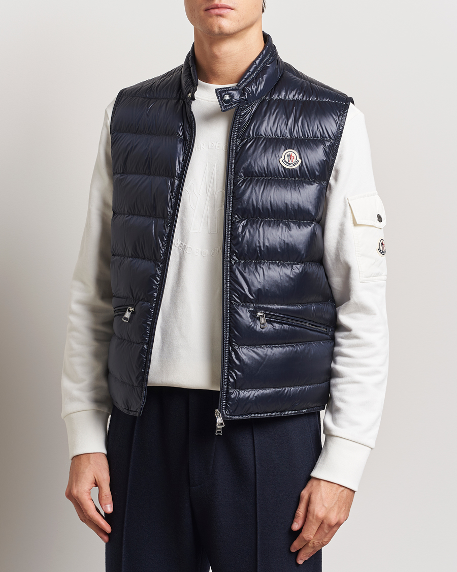 Homme | Gilets | Moncler | Gui Vest Navy